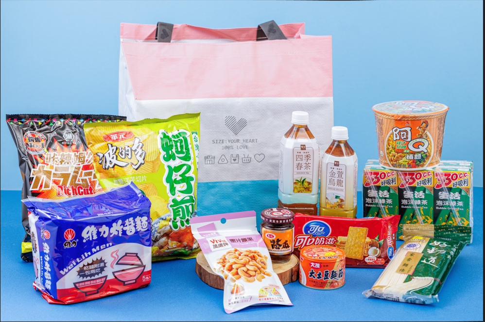 12件普渡好料一次帶走 萊爾富大容量耐用提袋 拜完還能繼續用