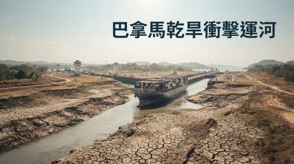 巴拿馬乾旱陷水危機！聖嬰現象衝擊巴拿馬運河　全國宣布進入緊急狀態