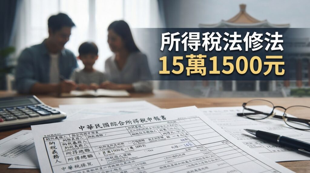 所得稅法三讀通過！未成年子女免稅額增至15萬1500元　明年申報今年所得適用