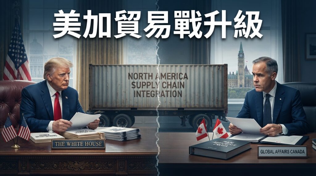 美加貿易談判破局！川普對加拿大商品加徵50%關稅　卡尼宣布等額報復