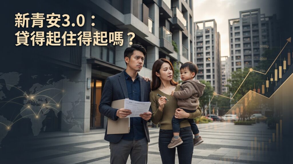 新青安3.0最高貸1500萬元！婚育優惠能降居住負擔嗎？解析英澳加愛政策經驗