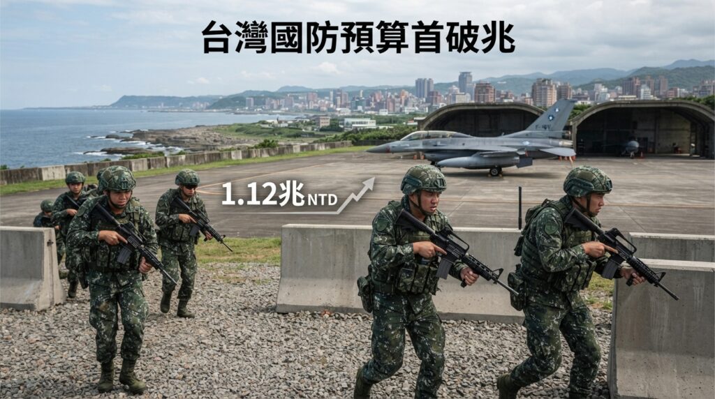 台灣國防預算首破1.12兆元、占GDP逾3%　賴清德拚2030年5%面臨立院審查與國際考驗