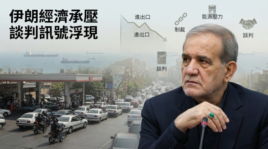 伊朗總統裴澤斯基安承認美國制裁重創經濟　德黑蘭釋出談判讓步訊號