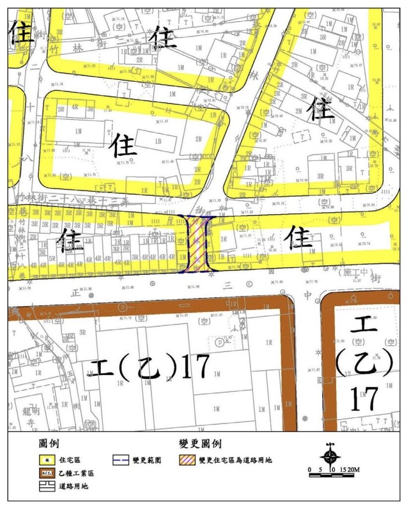 永康竹林街將延伸打通中正三街　8米道路解決交流道周邊交通瓶頸