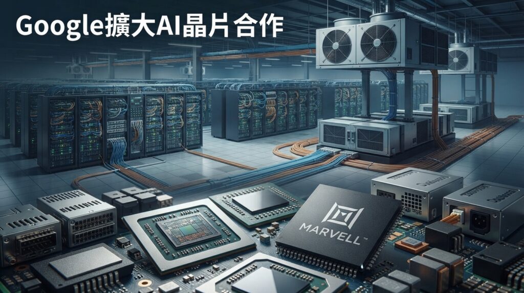 Google擴大Marvell AI晶片合作　最高採購1200億美元，客製化AI供應鏈布局浮上檯面