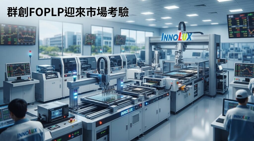 群創法說後股價重挫5%！大摩下修先進封裝期待　FOPLP玻璃載板商機降溫