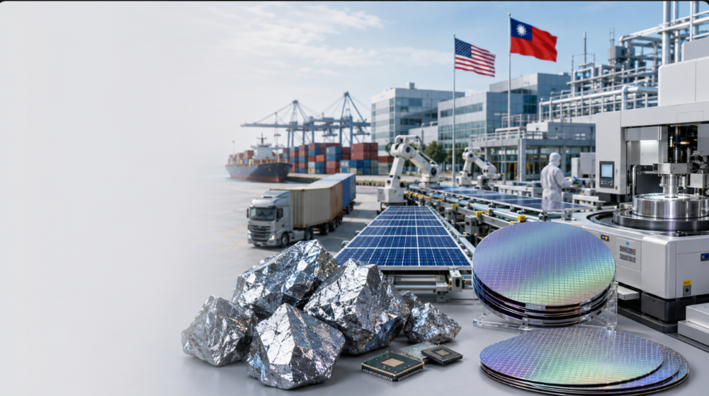 美國多晶矽232關稅12月上路　台灣適用15%不疊加、半導體赴美投資可爭取豁免