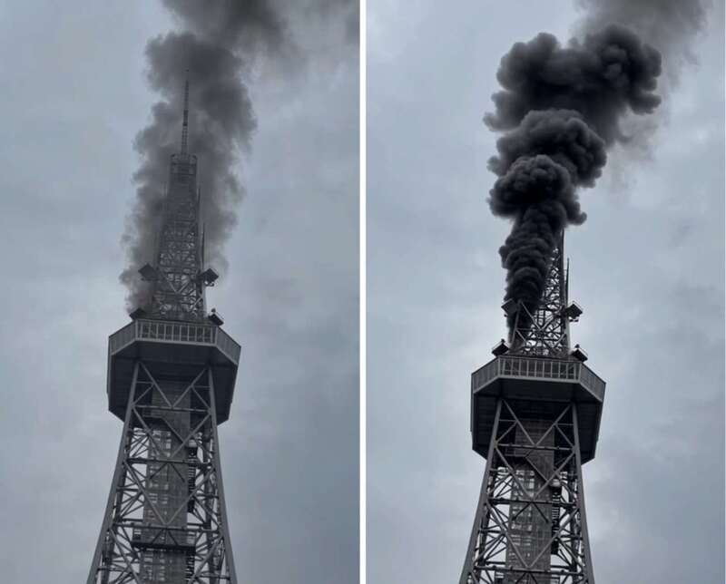 名古屋MIRAI TOWER傳火警　20輛消防車灌救、30人疏散無人受傷
